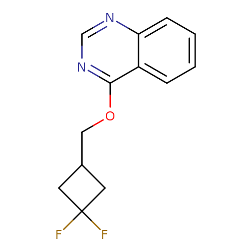 4-[(3,3-difluorocyclobutyl)methoxy]quinazoline