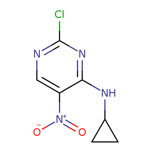 2-Chloro-n-cyclopropyl-5-nitropyrimidin-4-amine