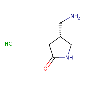 (4R)-4-(aminomethyl)pyrrolidin-2-one hydrochloride