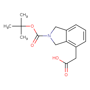 2-{2-[(tert-butoxy)carbonyl]-2,3-dihydro-1H-isoindol-4-yl}acetic acid