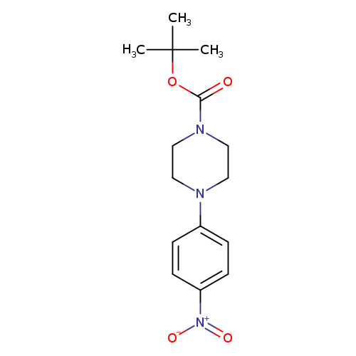 1-Piperazinecarboxylic acid, 4-(4-nitrophenyl)-, 1,1-dimethylethyl ester