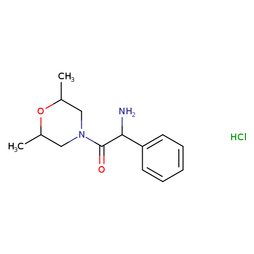 2-amino-1-(2,6-dimethylmorpholin-4-yl)-2-phenylethan-1-one hydrochloride
