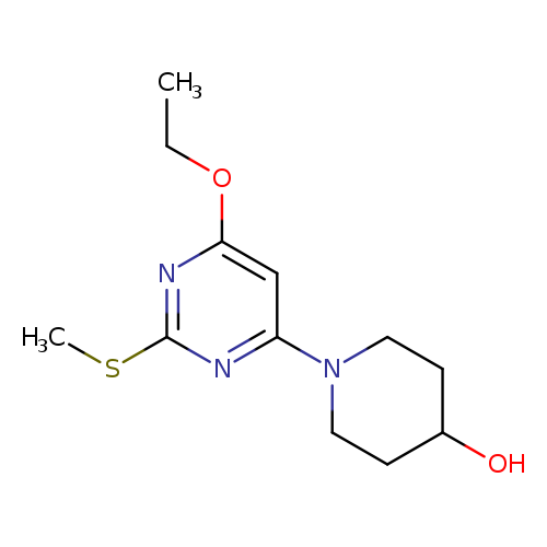 1-(6-Ethoxy-2-Methylsulfanyl-pyriMidin-4-yl)-piperidin-4-ol