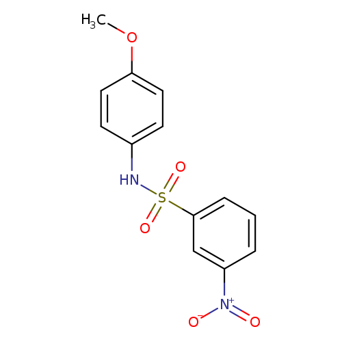 Benzenesulfonamide, N-(4-methoxyphenyl)-3-nitro-