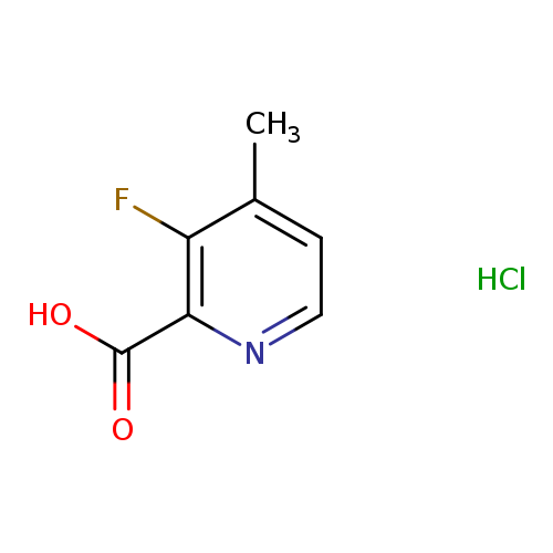 3-fluoro-4-methylpyridine-2-carboxylic acid hydrochloride