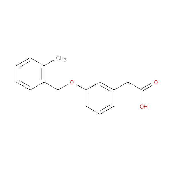 2-(3-[(2-Methylphenyl)methoxy]phenyl)acetic acid