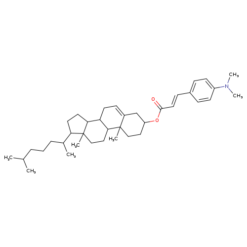 2,15-dimethyl-14-(6-methylheptan-2-yl)tetracyclo[8.7.0.0^{2,7}.0^{11,15}]heptadec-7-en-5-yl (2E)-3-[4-(dimethylamino)phenyl]prop-2-enoate