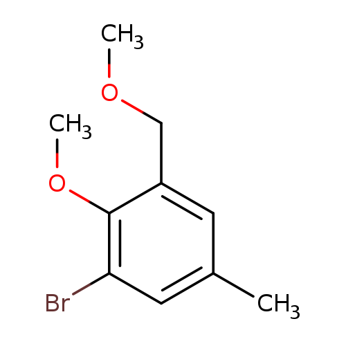 Benzene, 1-bromo-2-methoxy-3-(methoxymethyl)-5-methyl-