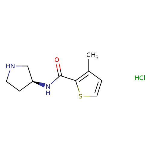3-Methyl-thiophene-2-carboxylic acid (S)-pyrrolidin-3-ylamide hydrochloride