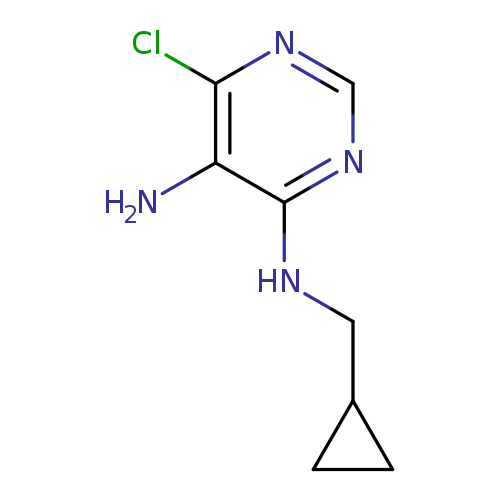 6-Chloro-N4-cyclopropylMethyl-pyriMidine-4,5-diaMine