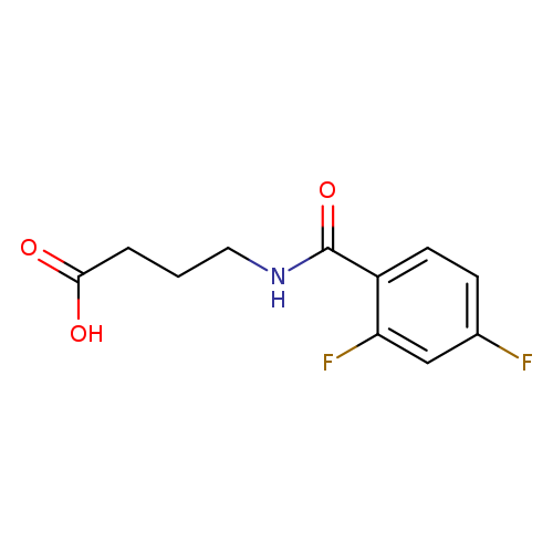 4-[(2,4-difluorophenyl)formamido]butanoic acid