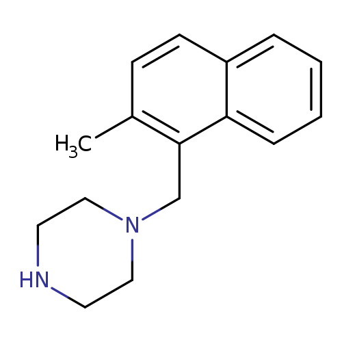 1-((2-Methylnaphthalen-1-yl)methyl)piperazine