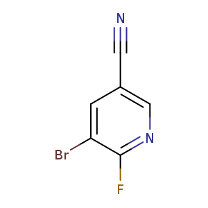 3-Pyridinecarbonitrile, 5-bromo-6-fluoro-