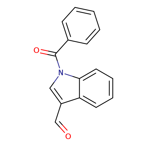 1H-Indole-3-carboxaldehyde, 1-benzoyl-