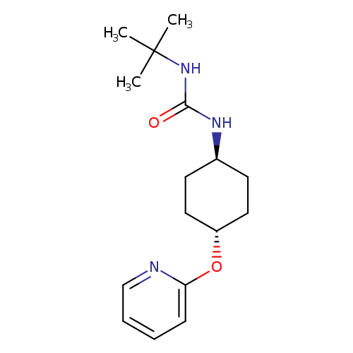 3-tert-butyl-1-[(1r,4r)-4-(pyridin-2-yloxy)cyclohexyl]urea
