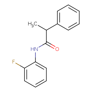 N-(2-fluorophenyl)-2-phenylpropanamide