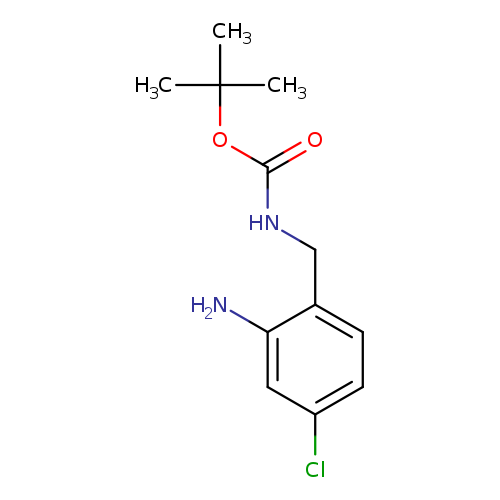 tert-butylN-[(2-amino-4-chlorophenyl)methyl]carbamate
