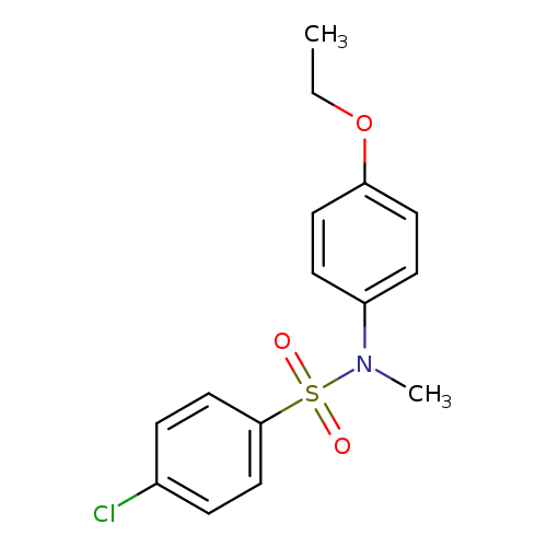 4-chloro-N-(4-ethoxyphenyl)-N-methylbenzene-1-sulfonamide