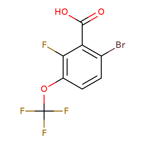 6-Bromo-2-fluoro-3-(trifluoromethoxy)benzoicacid