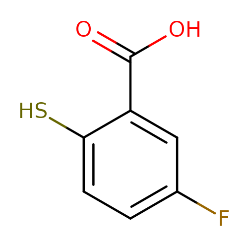 BENZOIC ACID, 5-FLUORO-2-MERCAPTO-