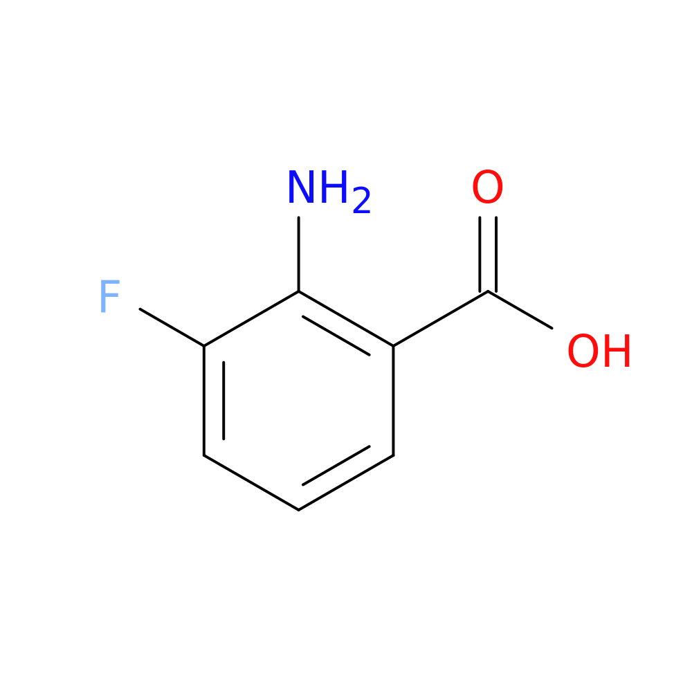 2-Amino-3-fluorobenzoic acid