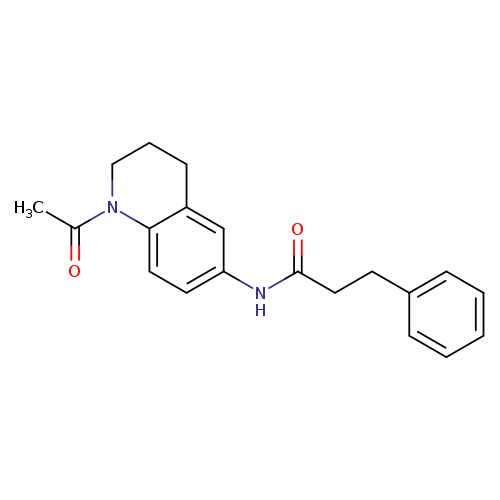 N-(1-acetyl-1,2,3,4-tetrahydroquinolin-6-yl)-3-phenylpropanamide