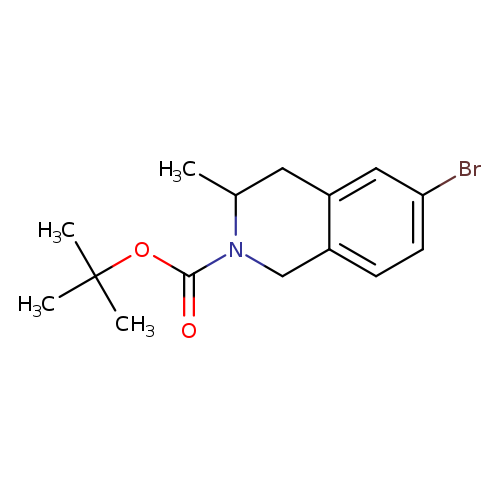 tert-butyl 6-bromo-3-methyl-1,2,3,4-tetrahydroisoquinoline-2-carboxylate