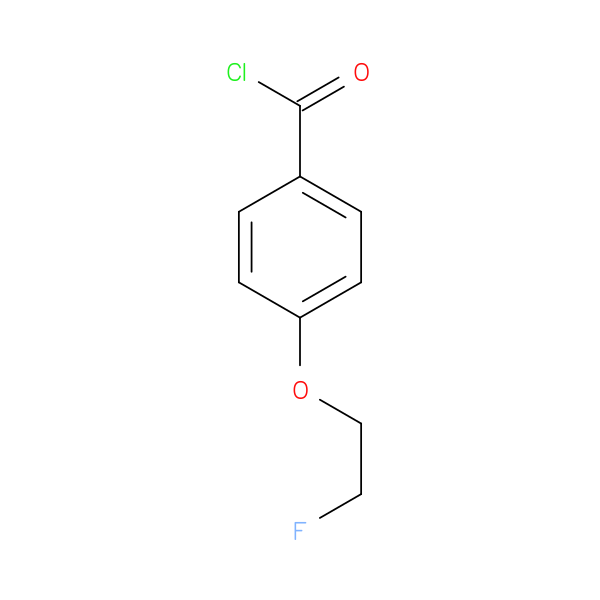 4-(2-fluoroethoxy)benzoyl chloride