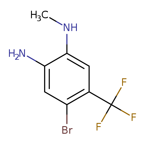4-bromo-N1-methyl-5-(trifluoromethyl)benzene-1,2-diamine
