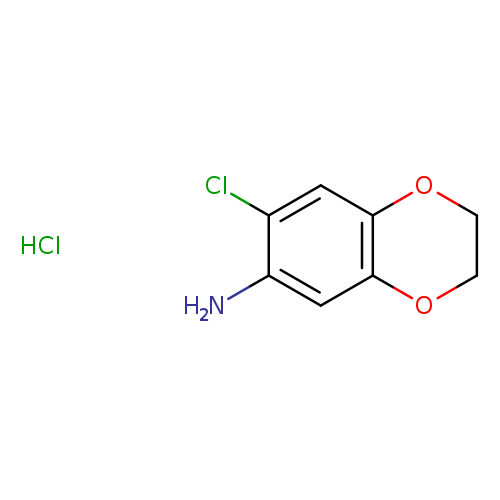 7-chloro-2,3-dihydro-1,4-benzodioxin-6-amine hydrochloride