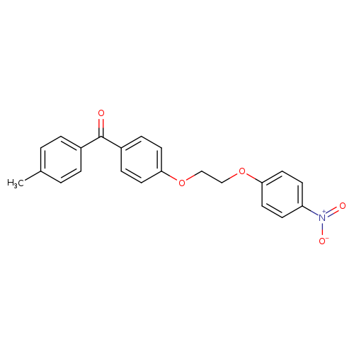 (4-methylphenyl)({4-[2-(4-nitrophenoxy)ethoxy]phenyl})methanone