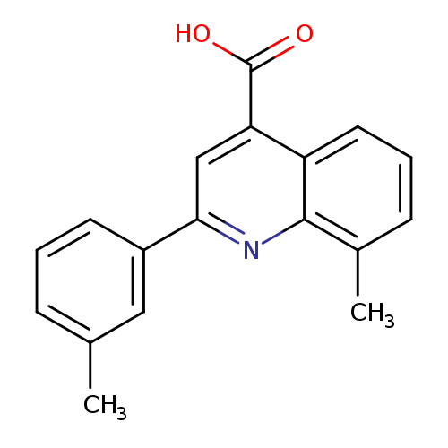 8-Methyl-2-(3-methylphenyl)quinoline-4-carboxylic acid