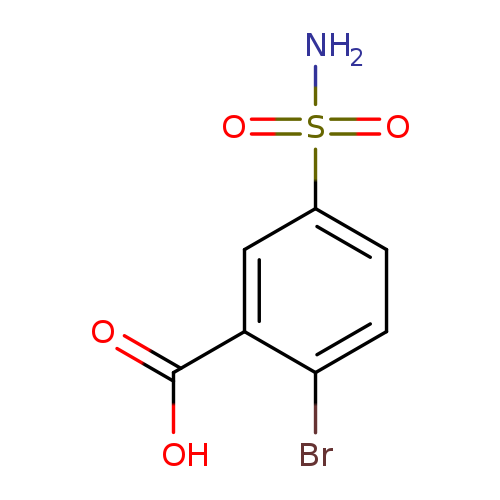 2-bromo-5-sulfamoylbenzoic acid