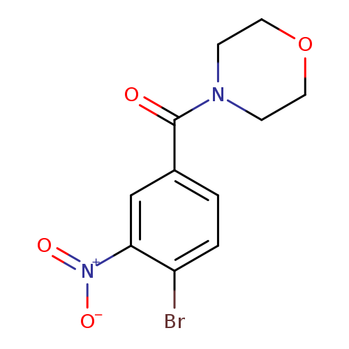 4-(4-bromo-3-nitrobenzoyl)morpholine