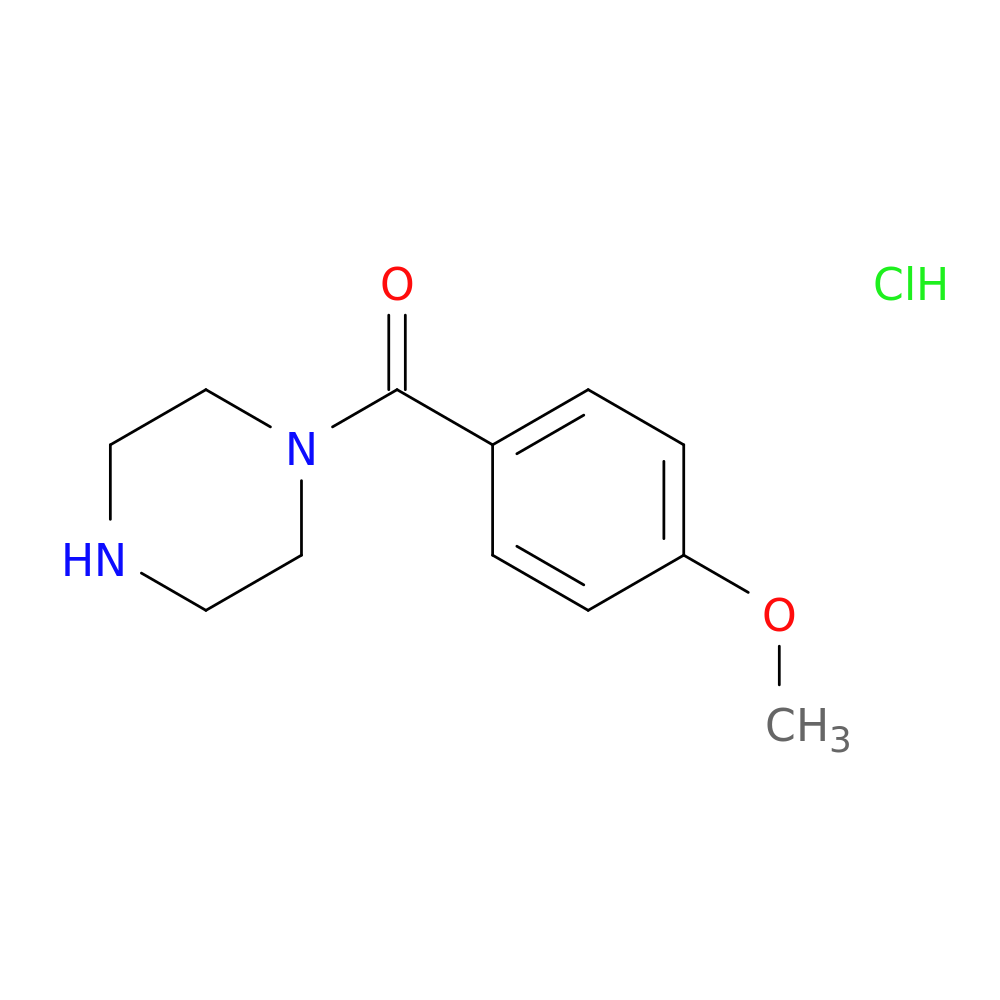 1-(4-Methoxybenzoyl)piperazine hydrochloride