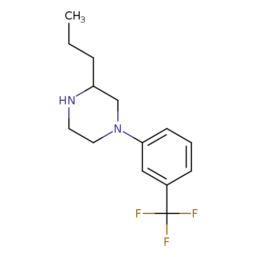 3-propyl-1-[3-(trifluoromethyl)phenyl]piperazine