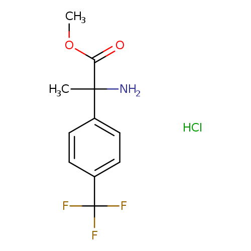 methyl2-amino-2-[4-(trifluoromethyl)phenyl]propanoatehydrochloride