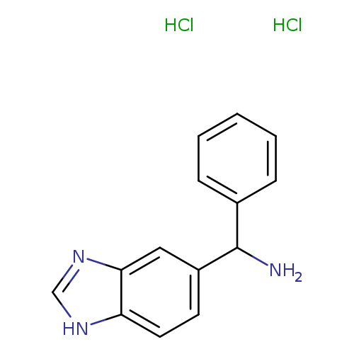 1H-1,3-benzodiazol-5-yl(phenyl)methanamine dihydrochloride