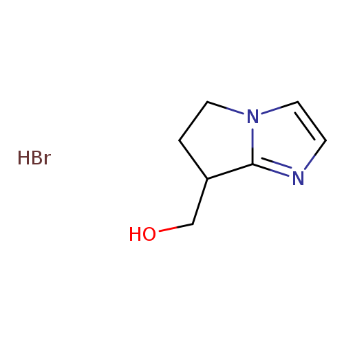 {5H,6H,7H-pyrrolo[1,2-a]imidazol-7-yl}methanol hydrobromide