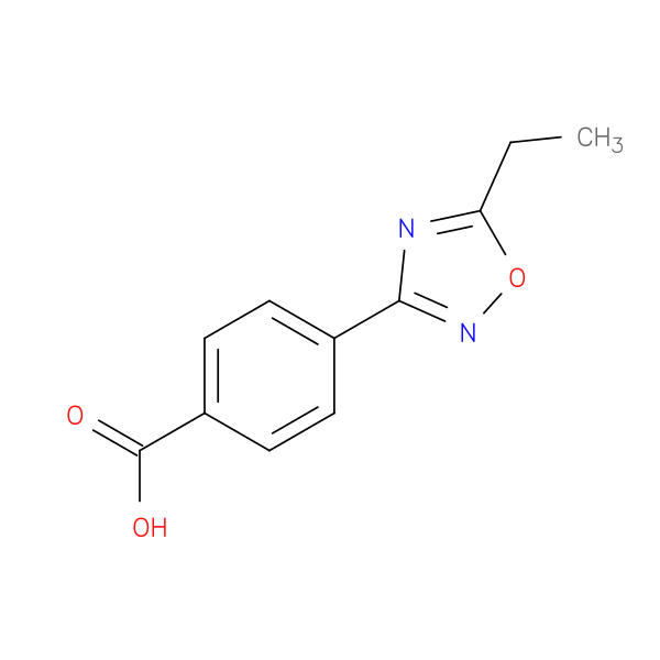 4-(5-Ethyl-1,2,4-oxadiazol-3-yl)benzoic acid