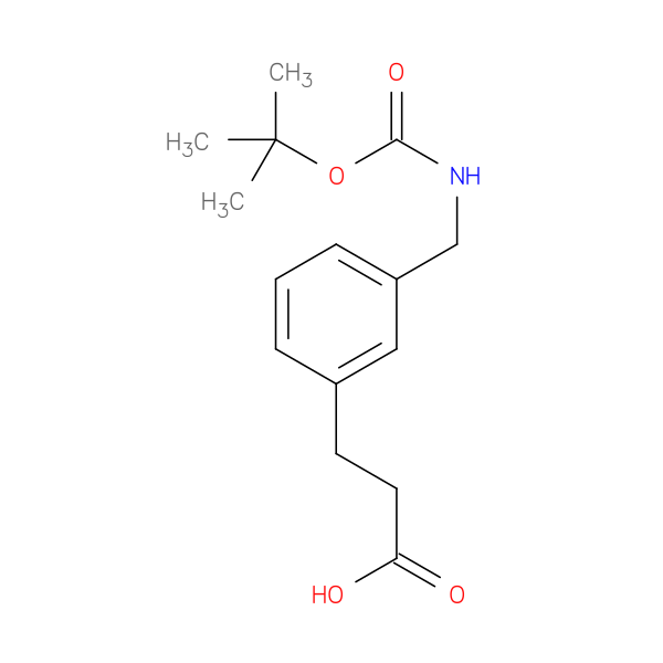 3-(3-(((tert-Butoxycarbonyl)amino)methyl)phenyl)propanoic acid