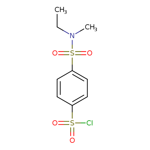 4-[ethyl(methyl)sulfamoyl]benzene-1-sulfonylchloride