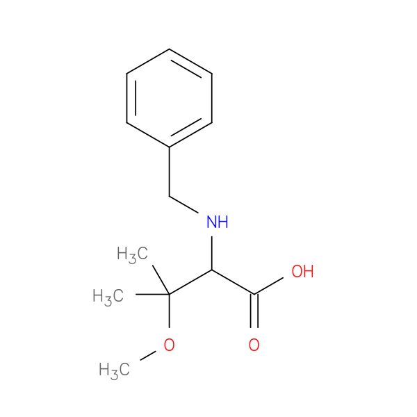 2-(benzylamino)-3-methoxy-3-methylbutanoic acid