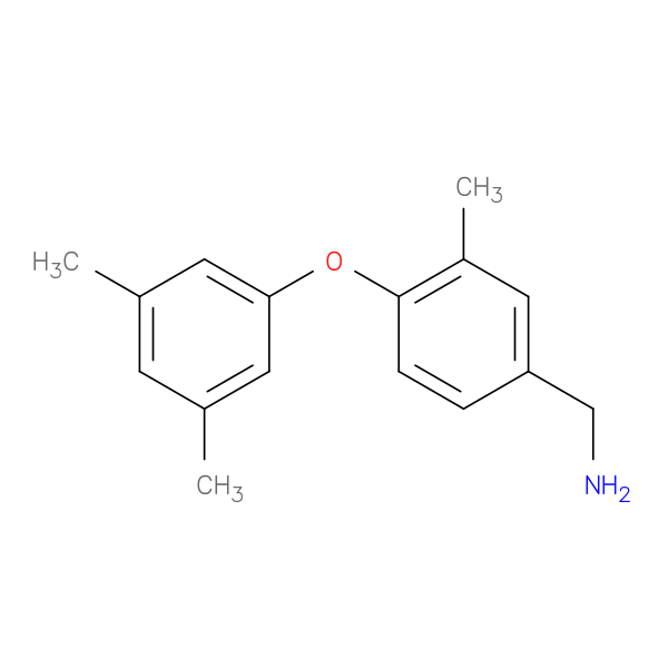 [4-(3,5-Dimethylphenoxy)-3-methylphenyl]methanamine