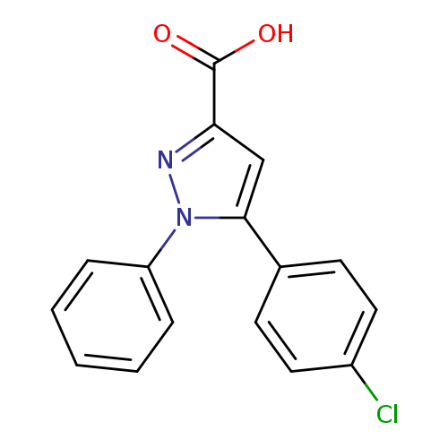 5-(4-chlorophenyl)-1-phenyl-1H-pyrazole-3-carboxylic acid