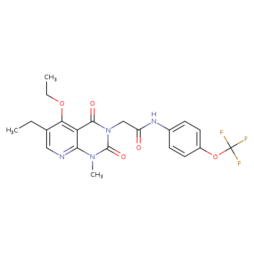 2-{5-ethoxy-6-ethyl-1-methyl-2,4-dioxo-1H,2H,3H,4H-pyrido[2,3-d]pyrimidin-3-yl}-N-[4-(trifluoromethoxy)phenyl]acetamide
