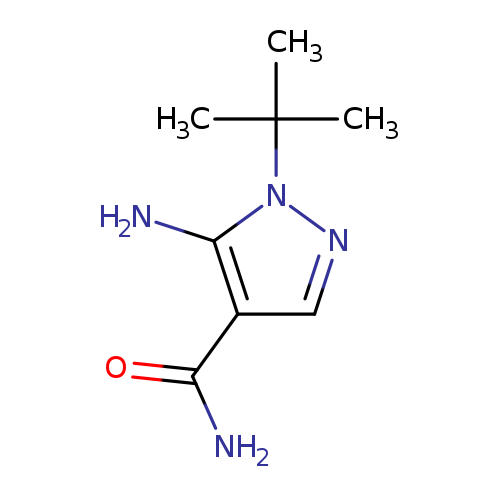 5-Amino-1-(tert-butyl)-1H-pyrazole-4-carboxamide