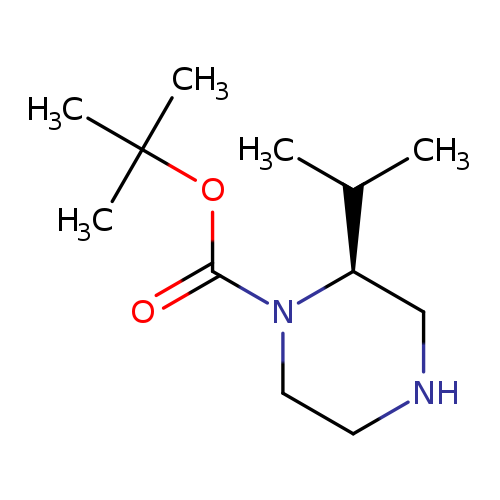 1-Piperazinecarboxylicacid, 2-(1-methylethyl)-, 1,1-dimethylethyl ester, (2S)-
