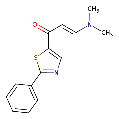 (2E)-3-(dimethylamino)-1-(2-phenyl-1,3-thiazol-5-yl)prop-2-en-1-one