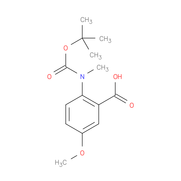 2-(tert-Butoxycarbonyl-methyl-amino)-5-methoxy-benzoic acid